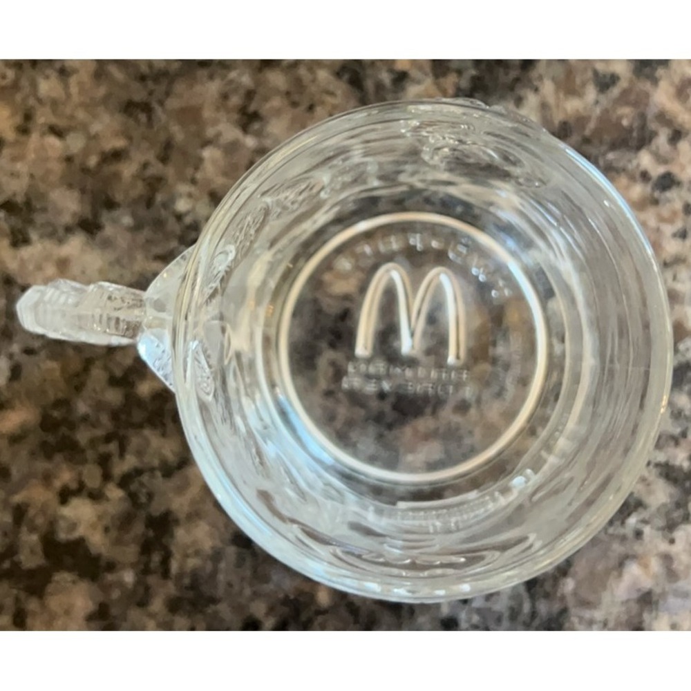 Vintage 1995 McDonald's Batman Forever Two-Faced glass mug DC Comics France - Picture 6 of 6